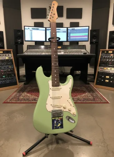 Guitarra Stratocaster Phoenix anos 2000 - Surf Green