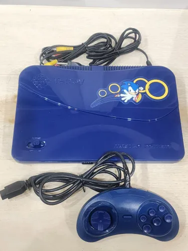 Master System Evolution com jogos na memória