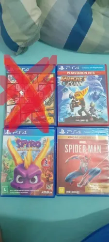 Combo jogos Ps4