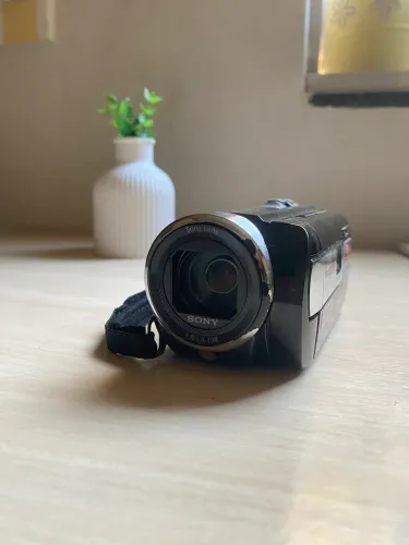 Filmadora Sony handycam 70x zoom com projetor 