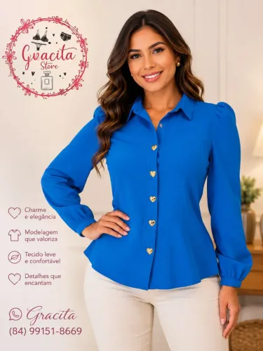 Blusa Manga Longa