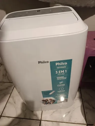 Ar condicionado portátil philco 12mil btus 