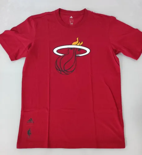 Camiseta Adidas Miami Heat Climalite Cotton (P)<br>cotton (p)