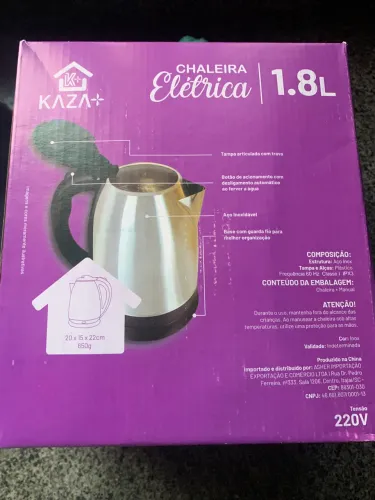 Chaleira elétrica
