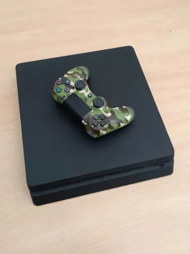 VENDO PS4 SLIM EM ÓTIMO ESTADO COM 800GB + CONTA RECHEADA