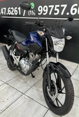 Honda Cg Start 160c 2026 0km já documentada e transferência grátis
