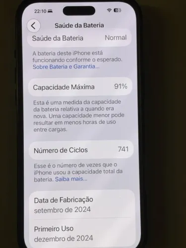 IPHONE 16 PRO MAX - ZERADO!!!