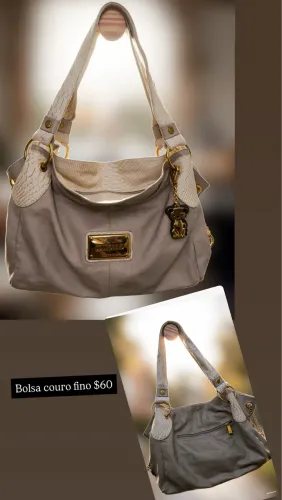 Bolsa couro