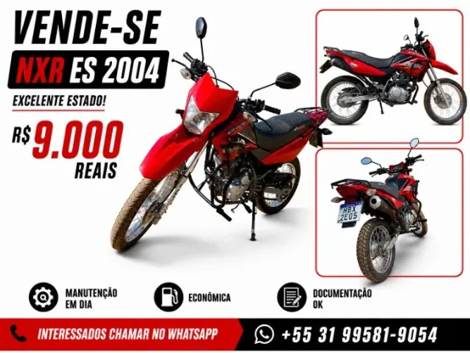 HONDA NXR 125cc es 2004