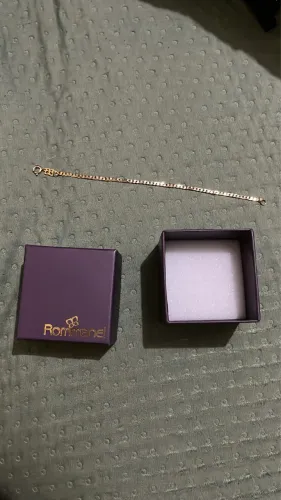 Pulseira Rommanel masculina 16cm