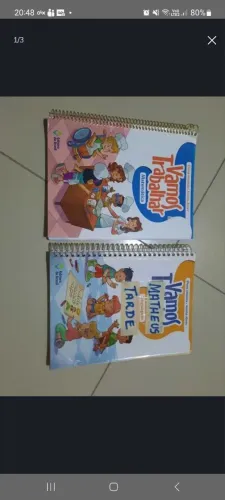 Livro Vamos Trabalhar 01 ano Português e Matemática - Editora Brasil