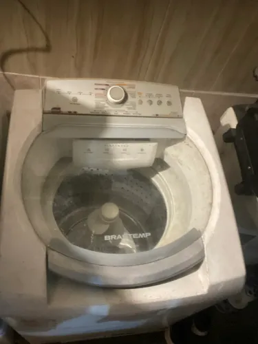 Máquina de lavar funcionando perfeitamente