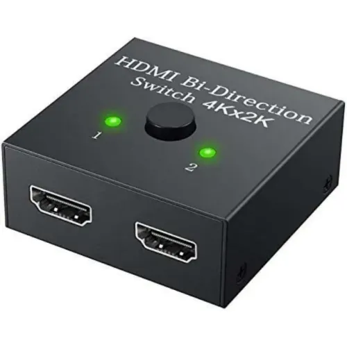 Switch HDMI 2x1 Manual Bidirecional 4Kx2K