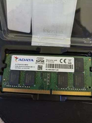 Memoria ddr4 16gb 3200hz notebook