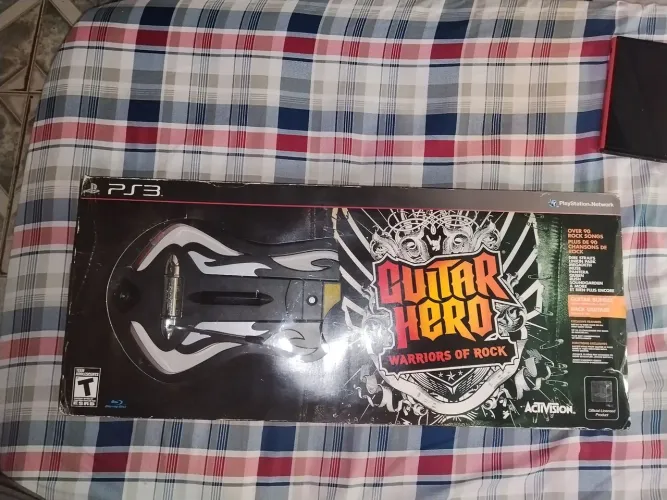 Guitarra Warriors of rock Ps3
