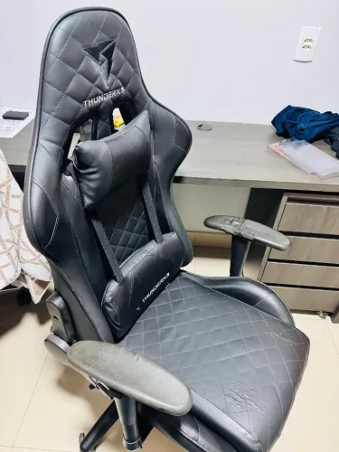 Cadeira Gamer Thunderx3 Profissional Tgc12 Preta
