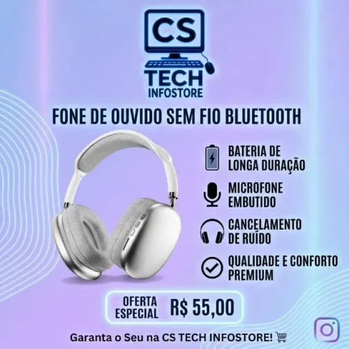 Fone De Ouvido Sem Fio Bluetooth