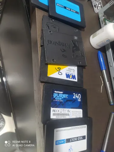 Lote 7 sdd 240Gb usados