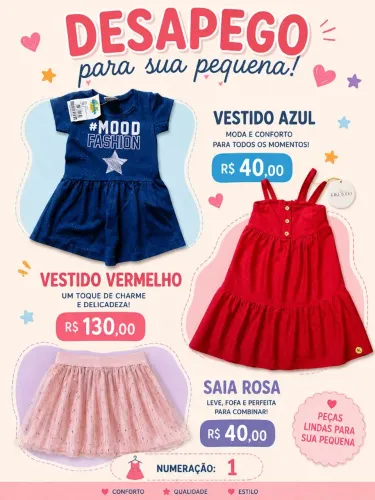 Desapego criança de 1 e 2 anos