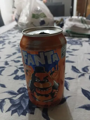 Latinha Original Fanta Edição Limitada Halloween - Five nights at's Freddy
