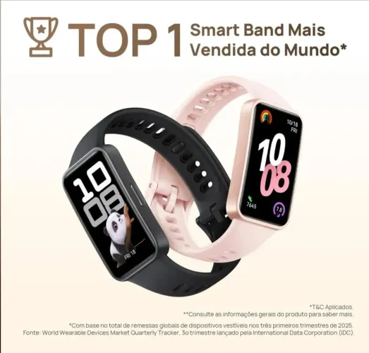 Smartwatch HUAWEI Band 10 (usado apenas uma vez)