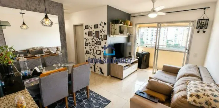 Apartamento 3 dormitórios, suíte - 1 vaga - Vila da Mercês