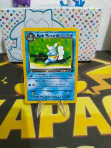 Dark Wartortle (46/82) 1° Edição Carta Pokemon TCG