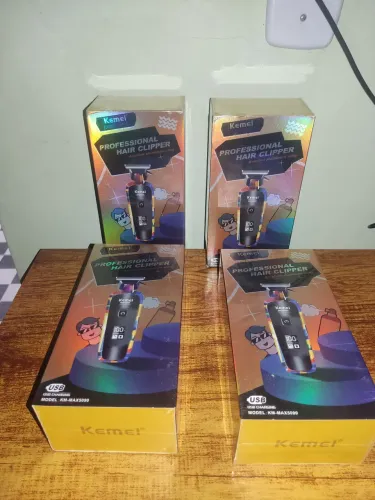 ? Máquina Kemei Max 5090 Profissional - Nova /lacrada pra saír hoje últimas unidades