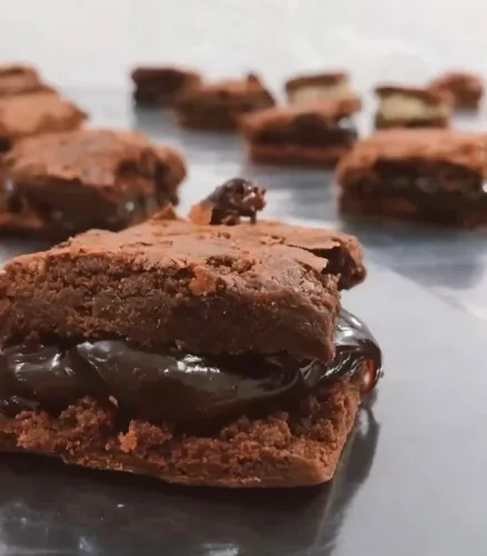 ?Brownies Recheados?