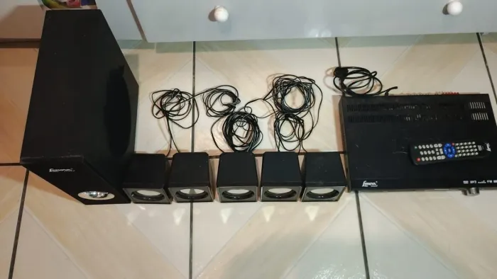 Home Theater Lenoxx completo