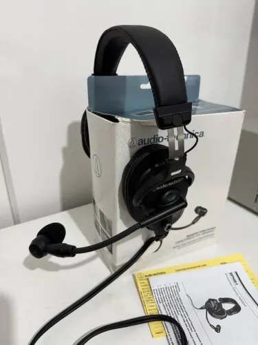 Audio-Technica BPHS1 - Headset Profissional Broadcast | Open Box