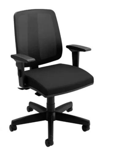 Cadeira Giratória Executiva - Linha Flip 43103 SRE - Base Polâina - Braços SL - Cavaletti