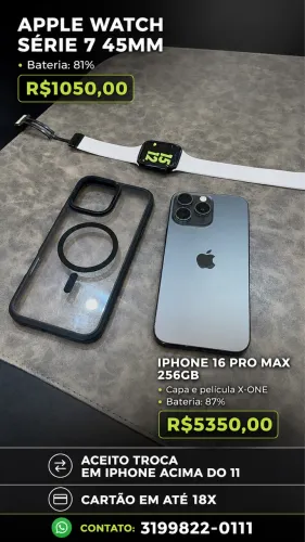 iPhone 16 pro max 256gb