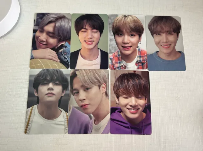 Photocards BTS X Samsung