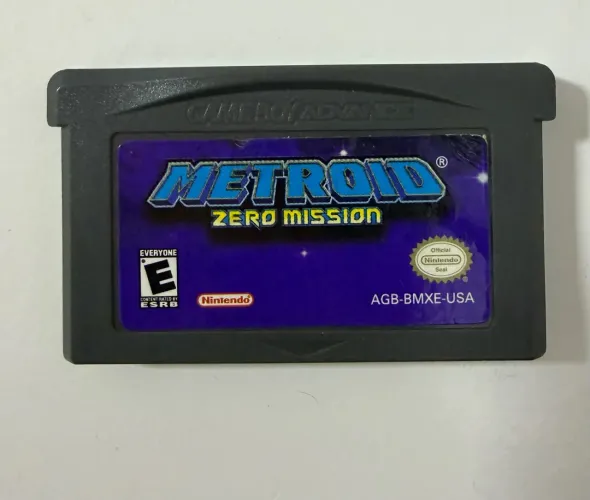 Cartucho Metroid: Zero Mission - Game Boy Advance (GBA)