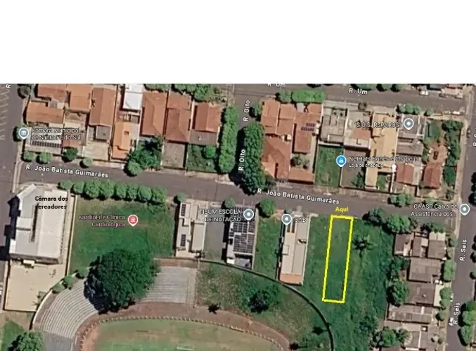 Terreno no centro de Santa Fé do Sul