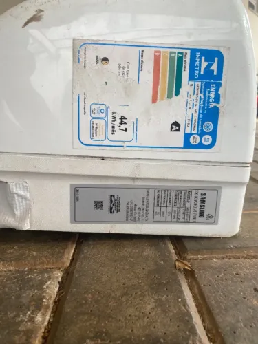 Ar condicionado Samsung Inverter 24000 BTUs usado