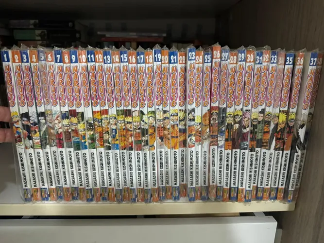 Mangá Naruto - 1 ao 38