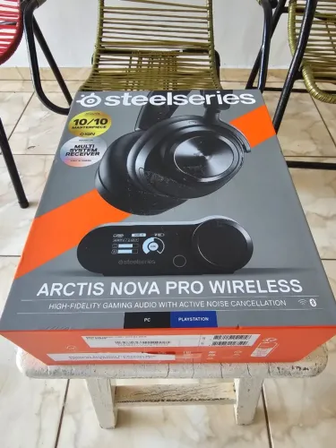 Headset Gamer Steelseries Arctis Nova Pro Wireless PC, Playstation, PS4, PS5