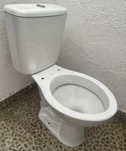 Conjunto Bacia Sanitária com Caixa Acoplada 6 Litros Branco - Deca