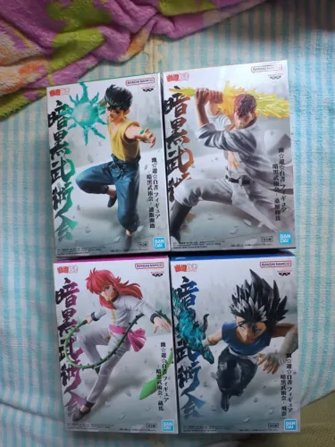 Coleção de action Figures Yuyu Hakusho Oficiais