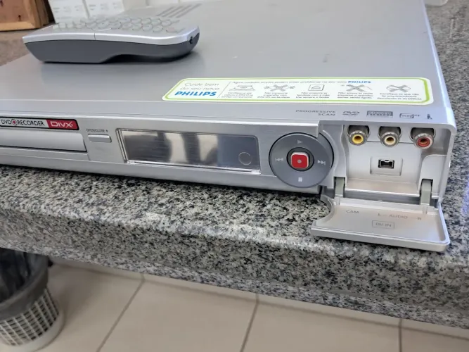 DVDR Philips gravador DVD