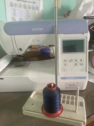 Máquina de Bordar Brother Completa + Linhas + Matrizes