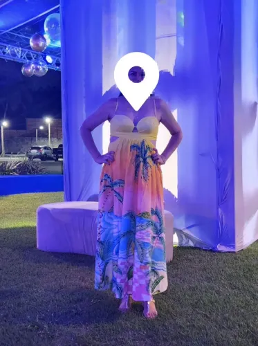 Farm vestido M longo
