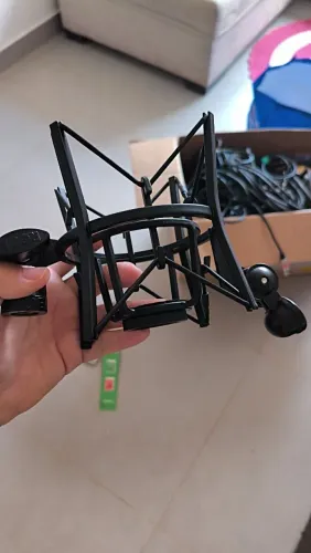 Suporte aranha para microfone 
