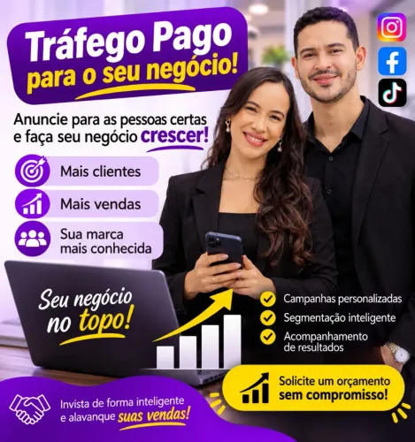 Gestão de Tráfego Pago | Mais clientes para seu negócio