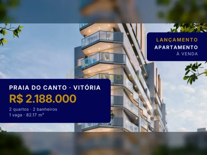 Pronto para morar: apartamento em Praia do Canto com suíte e terraço!