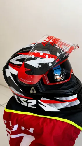 Capacete LS2 Breaker FF390 - Novo, Nunca Usado