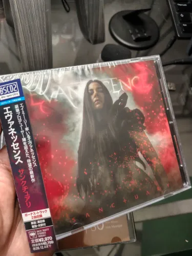 Novo CD Evanescence, álbum Sanctuary (com 2 faixas bônus), importado