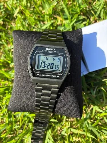 Relogio Casio vintage preto digital b640wb-1adf